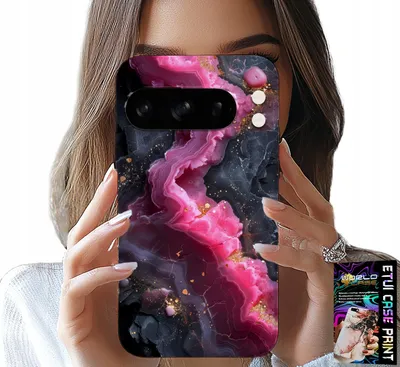 Obrázok produktu pre Puzdro pre Google Pixel 8 Pro - Ružový mramorový vzor, moderné motívy