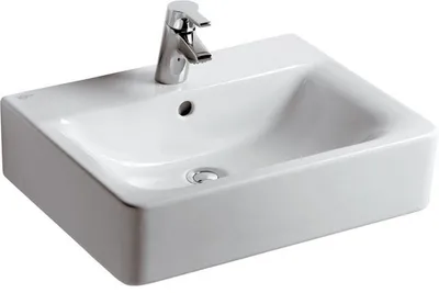 Obrázok produktu pre Klasické umývadlo Ideal Standard Connect sanitárna keramika biela 55 x 46 x 17,5 cm E713901