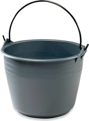 Produktbild von Horka Heavy Duty 12l Eimer Schwarz  Schwarz One Size