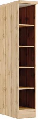 Produktbild von Held Möbel Regal PISA BxTxH 30 x 60 x 166 cm Wildeiche zerlegt 581.6311