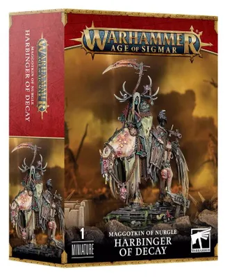 Produktbild von Harbringer of Decay der Maggotkin of Nurgle für Warhammer Age of Sigmar