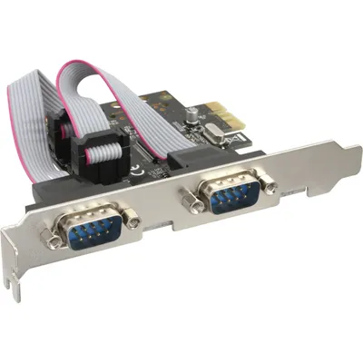Zdjęcie produktu dla InLine 76619C, PCIe, Moschip MCS9922 CV, 0,25 Gbit/s, 1,39 mm, 70 g, 145 mm
