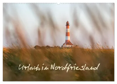 Produktbild von Urlaub in Nordfriesland (Wandkalender 2027 DIN A2 quer), CALVENDO Monatskalender