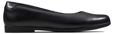 Produktbild von CLARKS Scala Glide Kinder Ballerinas schwarz Leder 22