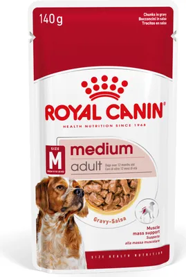 Zdjęcie produktu dla ROYAL CANIN SHN Medium Adult - mokra karma dla psa dorosłego - 10 x 140 g