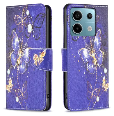Produktbild von Für Xiaomi Poco M6 Pro 4G / Redmi Note 13 Pro 4G Kunst Leder Book Wallet Schutz Tasche Motiv 7