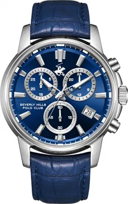 Produktbild von Herrenuhr BEVERLY HILLS BP3646X.399 in Marineblau - das perfekte Geschenk für modebewusste Männer.