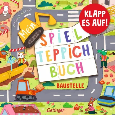 Obrázok produktu pre Mein Spielteppich-Buch. Baustelle