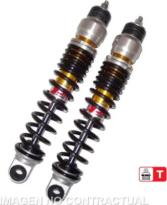 Produktbild von Federbein E302-Serie Stereo hinten passend für Gilera Runner 4T VXR 200 (03-12) TE302-280T-03AL-38