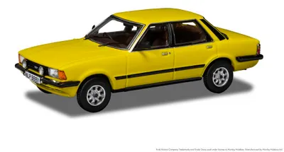 Obrázek produktu pro Vanguards VA15008 – Ford Cortina Mk5 1,3 v měřítku 1:43, barva Prairie Yellow –
