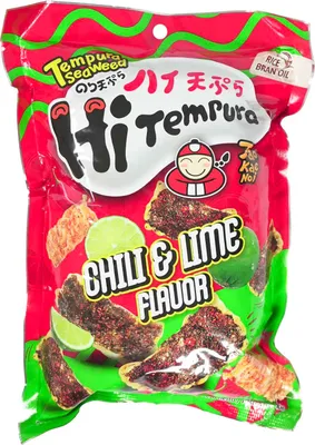 Produktbild von Taokaenoi TEMPURA Seetang Snack Chili&Lime 40g