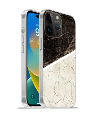 Produktbild von MuchoWow® Handyhülle Schutzhülle Hülle für Apple iPhone 14 Pro Max Marmor - Struktur - Abstrakt Silikon Softcase Handy Hülle - Hardcover