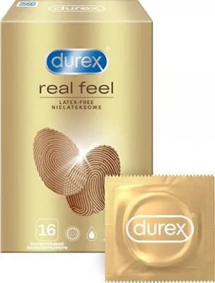 Image de Préservatifs Real Feel, 16 pièces
