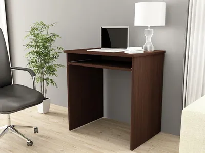 Produktbild von Computertisch 68 cm  Breite | Schreibtisch | mit Tastaturauszug