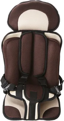 Produktbild von Tragbare Baby Sicherheit Sitzkissen Dämpfer Schwamm Kinder Auto Sitze für Infant Jungen Mädchen Braun