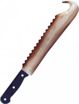 Produktbild von Rostiges Knochenmesser als Kostümzubehör