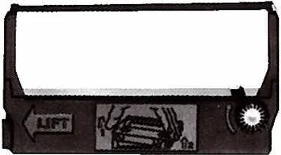 Produktbild von Pelikan 657, Canon TX 50 III Epson 250, 252, 255, 257, 260, 262, 264, 265, 267, 270, 280, 280 A, 280 V, 300 D,..., Punktmatrix, Schwarz, 2,3 m, 40 g, 13 mm
