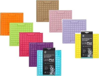Produktbild von LickiMat Playdate - small 20 x 20 cm, Farbe:grün