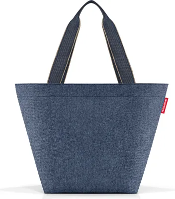 Produktbild von reisenthel Shopper Herringbone Dark Blue dunkelblau