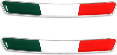 Immagine prodotto di Adesivo 3D Italia per Alfa Romeo Giulia Stelvio leva del cambio, set di 2