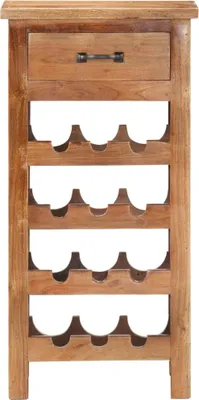 Produktbild von vidaXL Weinschrank 40 x 30 x 80 cm Massivholz Akazie