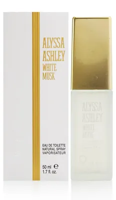 Produktbild von Alyssa Ashley White Musk Eau De Toilette Spray 50ml