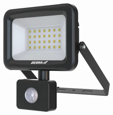 Obrázek produktu pro Nástěnná tenká 30W LED dioda se senzorem pohybu, 3300Lm, ip44