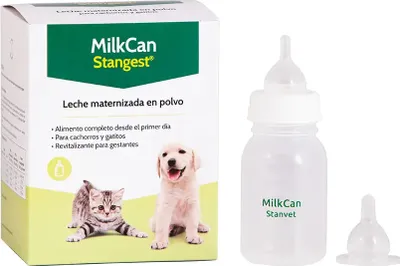 Produktbild von Milchflasche 400 ml, auslaufsicher, für Kühlschrank und Transport