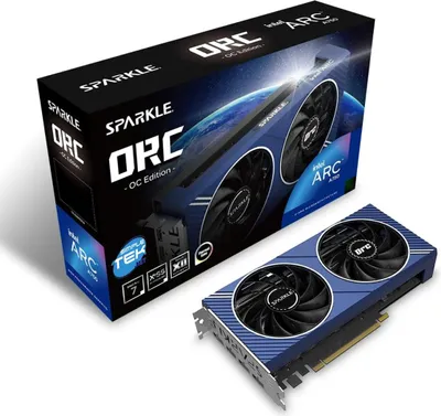 Image de Sparkle Intel A750 ORC OC Dual Fan 8GB Intel VGA Card