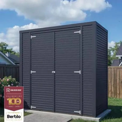 Produktbild von Gartenhaus Bertilo Cubico 1 Fineline 208 x 111 cm anthrazit
