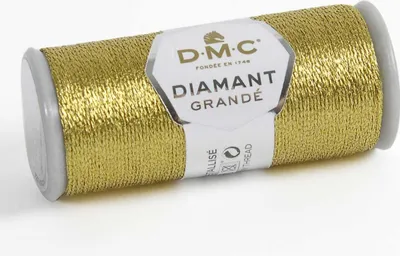 Immagine prodotto di DMC Diamant Grandé – Lussuoso filo da ricamo metallizzato (G3852)