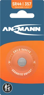 Produktbild von ANSMANN Knopfzelle Silberoxid Knopfzelle SR44 / SR1154 / 357