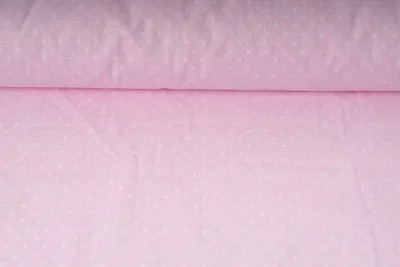Obrázek produktu pro Plátno bavlněné růžové hvězdičky, metráž, látky / 50cm