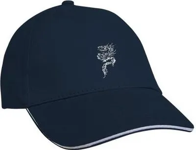 Produktbild von Baseballcap mit Einstickung Tattoo Drache 68337 in versch. Farben Color - Navy
