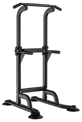 Productafbeelding van Trekstang, in hoogte verstelbaar, multifunctioneel fitnessapparaat, zwart