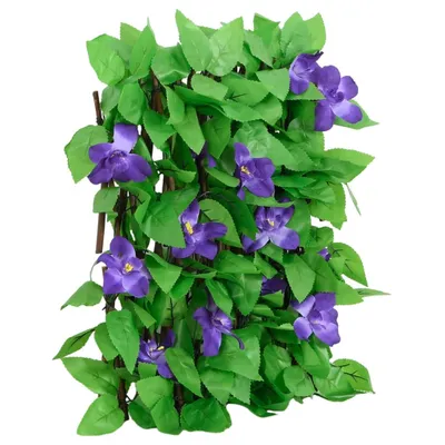 Immagine prodotto di vidaXL Traliccio con edera artificiale 5 pz. Estensibile 180x20 cm