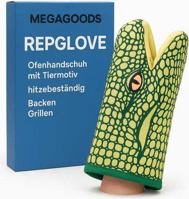 Obrázek produktu pro Rukavice do trouby s motivem zvířete žáruvzdorné Pečení Grilování CZ.