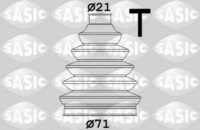Produktbild von SASIC Faltenbalgsatz Antriebswelle Radseitig für OPEL Corsa D Schrägheck (S07) 1900019