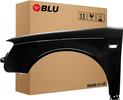 Zdjęcie produktu dla BLU Błotnik Premium pasujący do Audi A4 B7 LZ9W Lewy Czarny EbonySchwarz | 2004-2008 | Przedni Przód | Lakierowany | Gotowy do montażu | Ocynk
