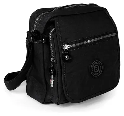 Produktbild von Bag Street Nylon Tasche Damenhandtasche schwarz 20x22x10 OTJ218S