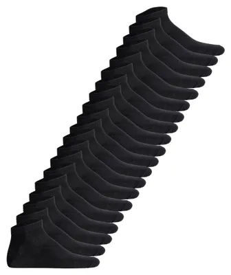 Produktbild von JACK&JONES Herren Socken 20er Pack - JACDONGO SOCKS, One Size Schwarz 40-46
