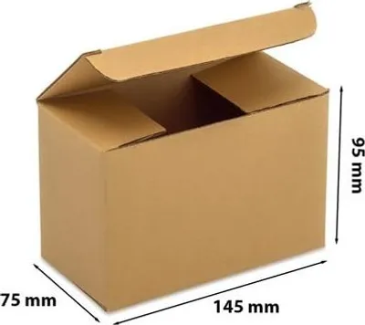 Image de Carton découpé Boîte en carton Carton 145 x 75 x 95 mm F211