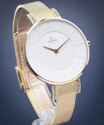 Obrázok produktu pre Dámske hodinky Obaku Denmark V158LEGIMG gold