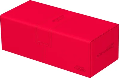 Produktbild von Ultimate Guard Twin Flip'n'Tray 266+ Xenoskin Rot