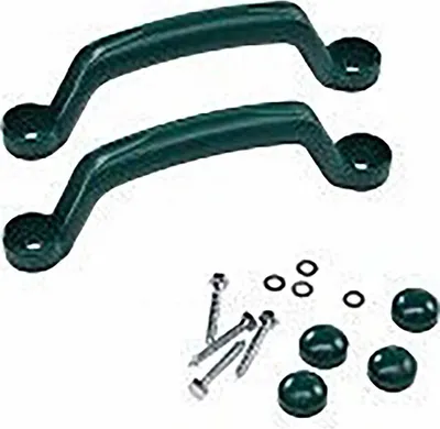 Immagine prodotto di KAXL Maniglie in plastica, maniglie - 2 pezzi per parco giochi Colore: Verde 840.025.002.001