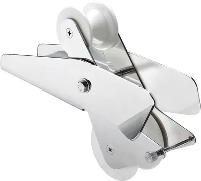 Produktbild von Bugrolle klappbar 430mm für Ankerkette 13mm Edelstahl Boot Yacht Vetus P104331