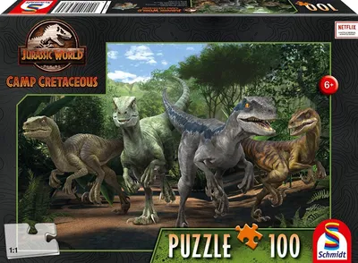 Image de Casse-tête 100T. Das Velociraptor Rudel