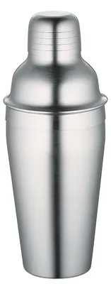 Cocktailshaker 0,5 l, Edelstahl, silber, 20 x 9 x 9 cm