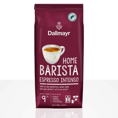 Produktbild von Dallmayr Espresso Home Barista Intenso 4 x 1kg Kaffeebohnen