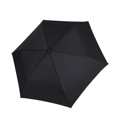 Produktbild von doppler Taschenregenschirm Regenschirm Zero Magic Uni Simply Black schwarz